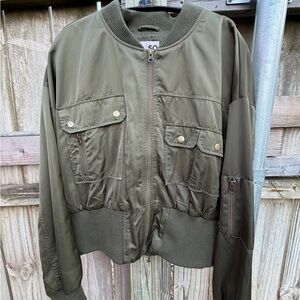 SO Olive Green Bomber Jacket - XL
